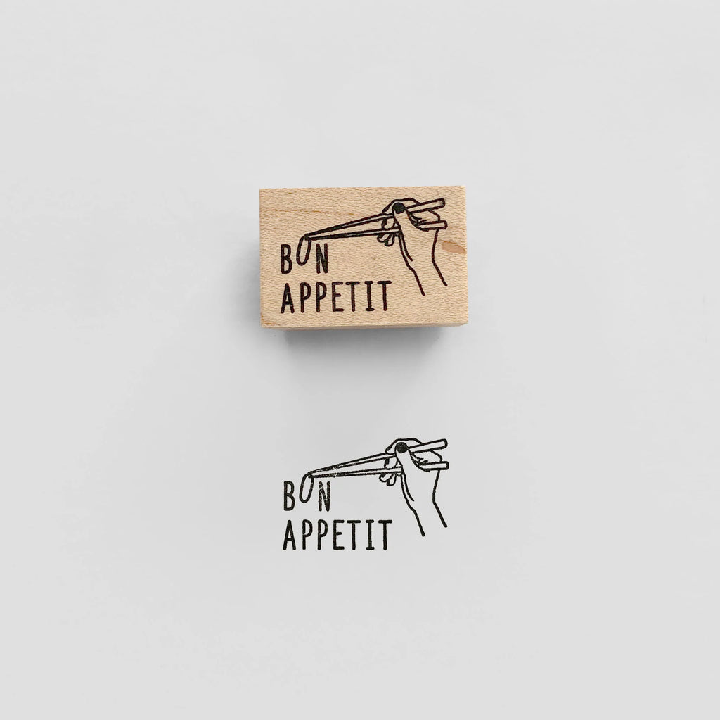 Bon Appetit Stamp | Paper & Cards Studio