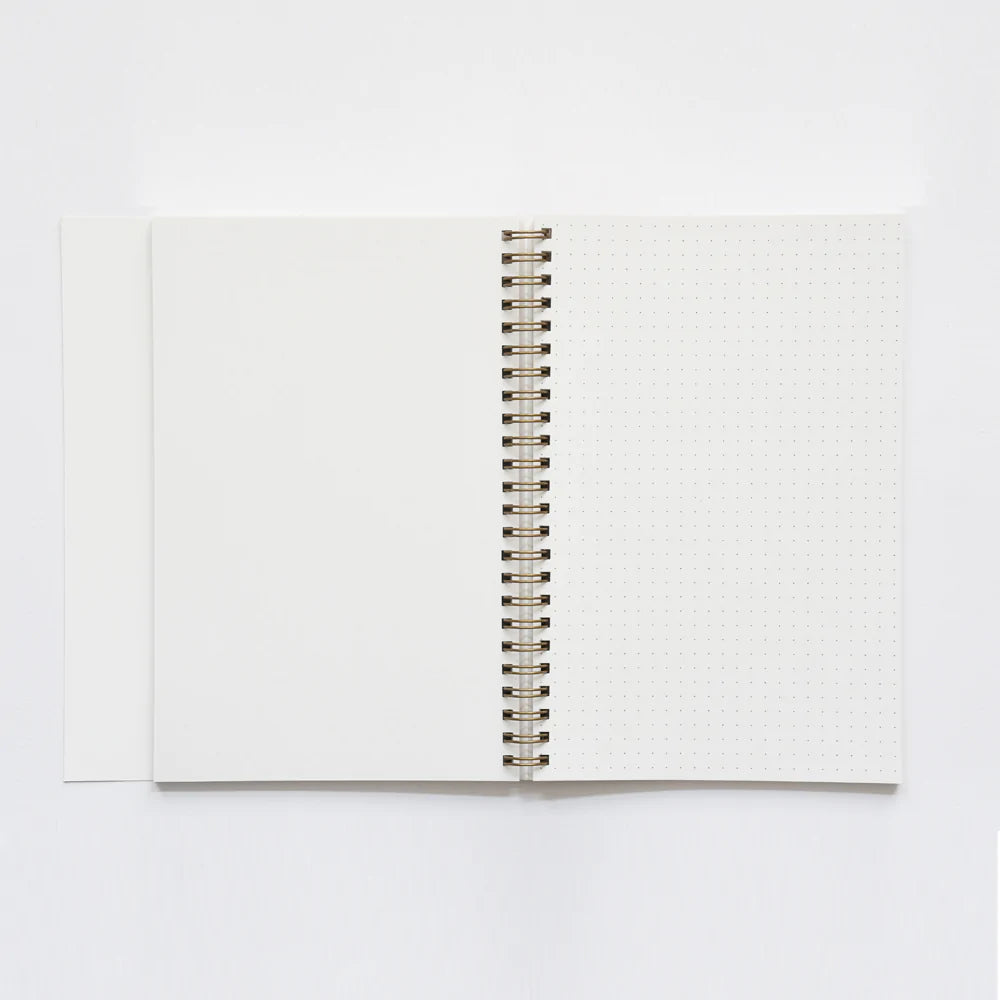 Wiro Pink Notebook, Blank and Dot Grid Paper & Cards Studio