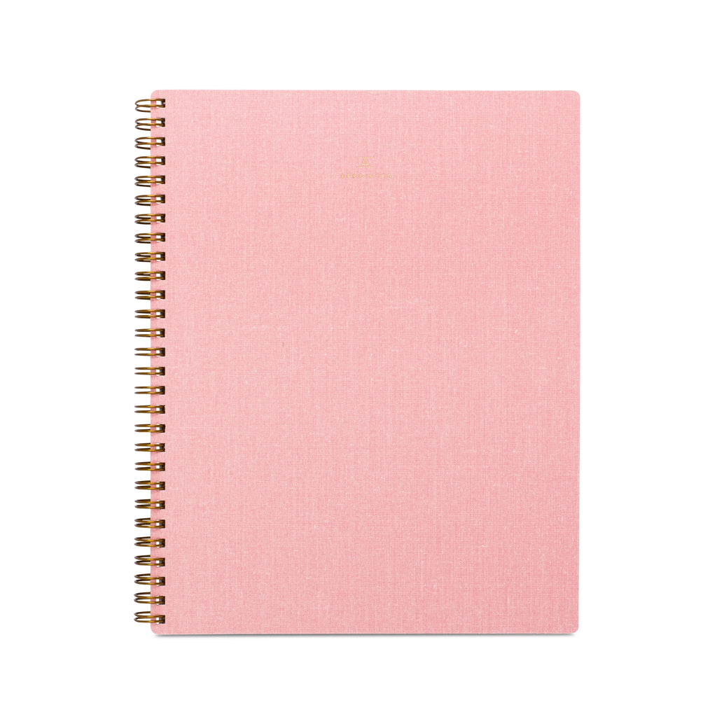 Appointed Notebook in Blossom Pink, Lined/Grid/Blank | Paper & Cards Studio