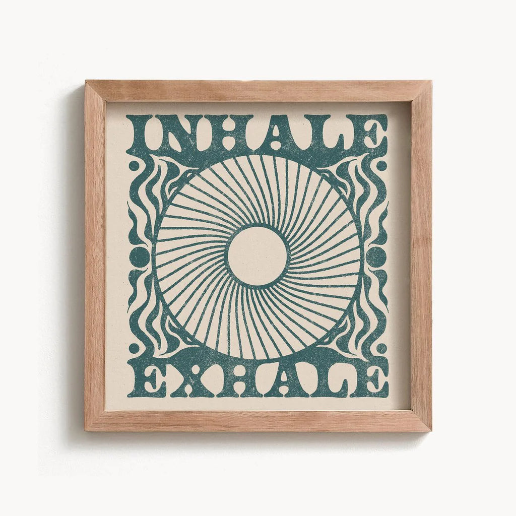 Inhale Exhale Print | Paper & Cards Studio