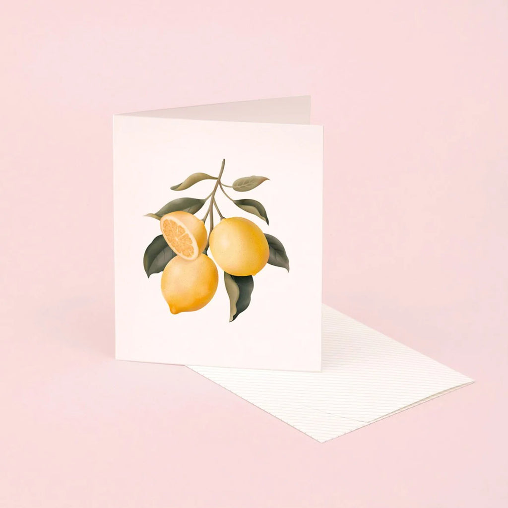 Botanical Scented Card - Lemon | Paper & Cards Studio