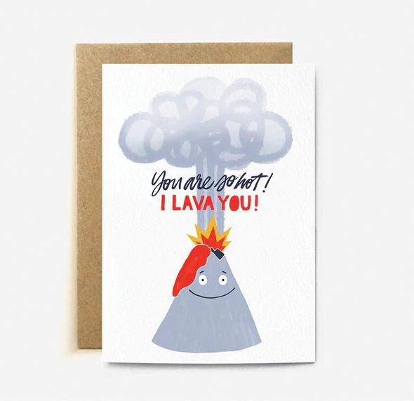 I Lava You Card | Paper & Cards Studio