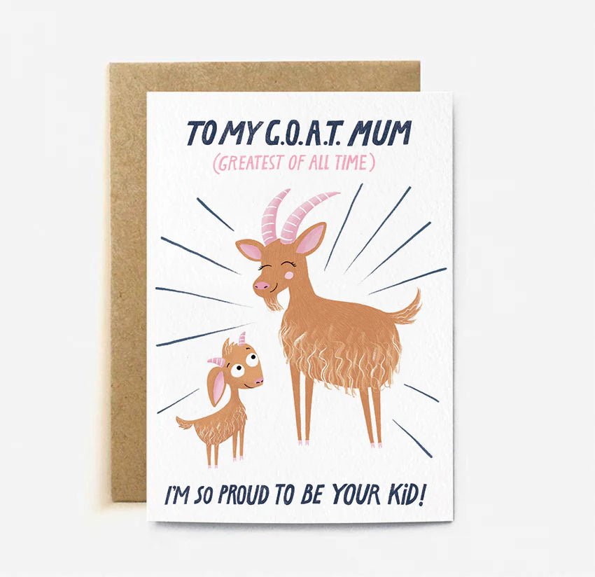 Goat Mum Card | Paper & Cards Studio