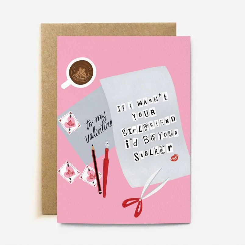 Girlfriend Stalker Card | Paper & Cards Studio