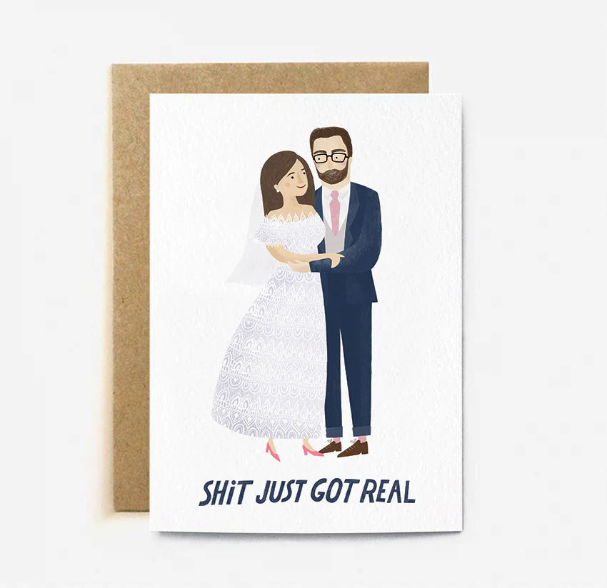 Real Shit Card | Paper & Cards Studio