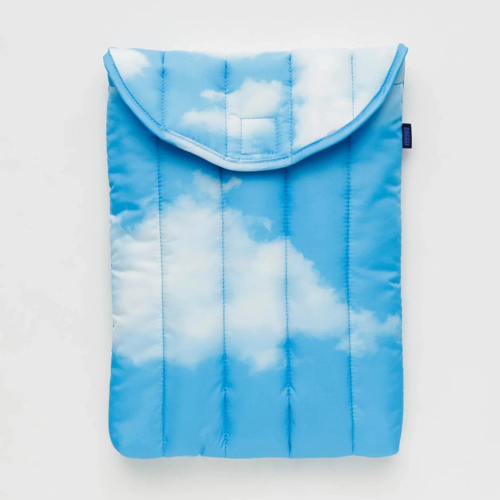 Baggu Puffy Laptop Sleeve 13"/14" - Clouds | Garian