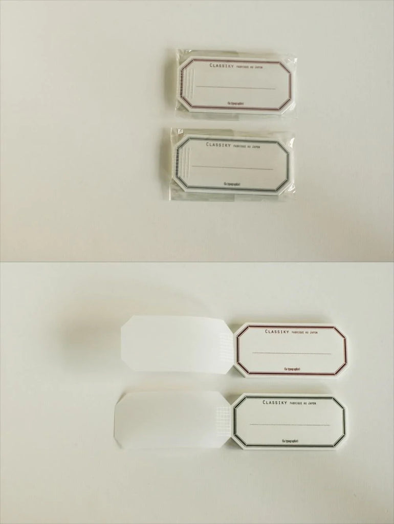 Water-Paste Label Book | Paper & Cards Studio