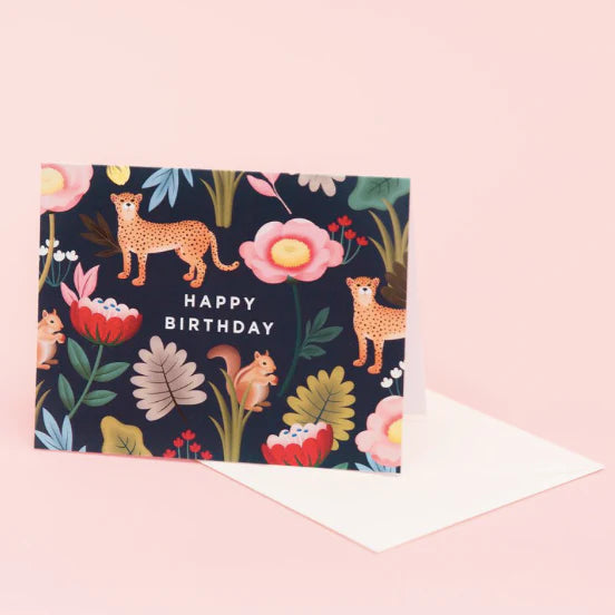 Animal Kingdom Birthday - Navy | Paper & Cards Studio