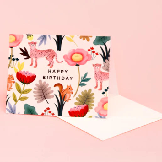 Animal Kingdom Birthday - Cream | Paper & Cards Studio