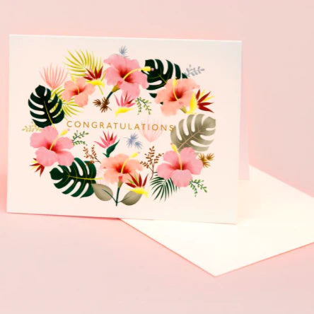 Lei Congratulations - Cream | Paper & Cards Studio