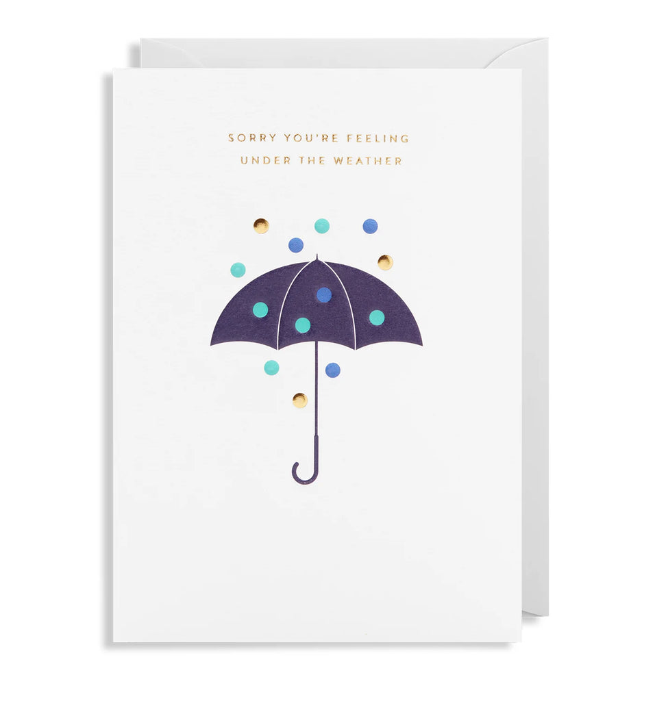 Under The Weather Card | Paper & Cards Studio