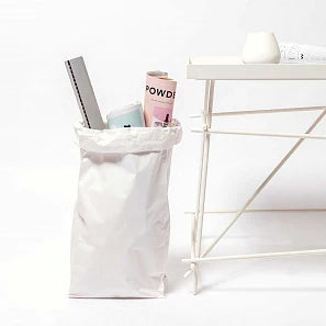 Small White Block Bottom Bag | Paper & Cards Studio