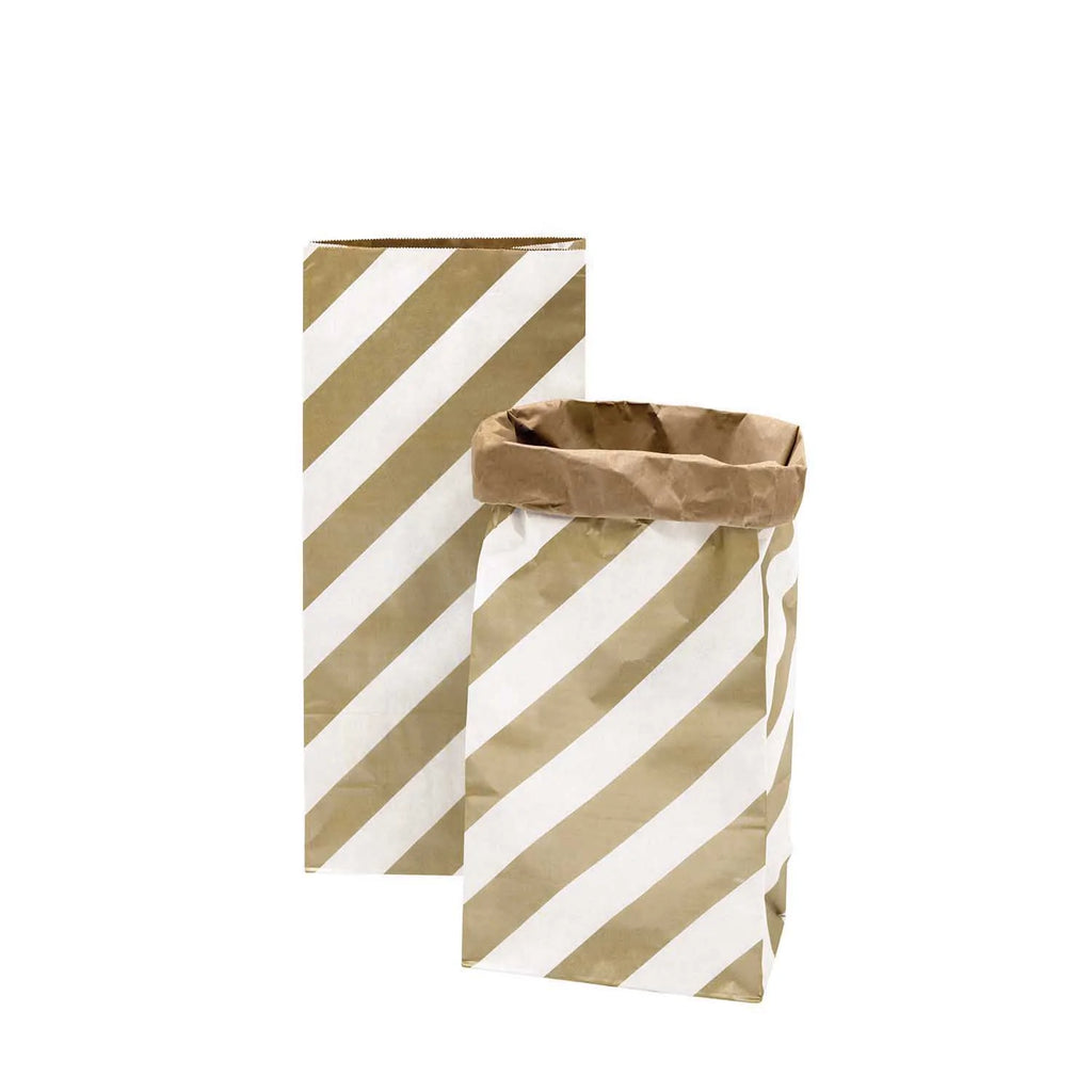 Medium Gold Block Bottom Bag | Paper & Cards Studio