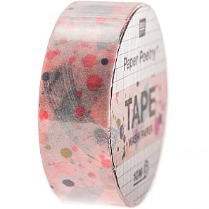 Pink Spotted Crafted Tape | Paper & Cards Studio