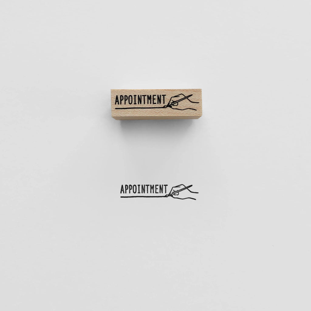 Appointment Stamp | Paper & Cards Studio