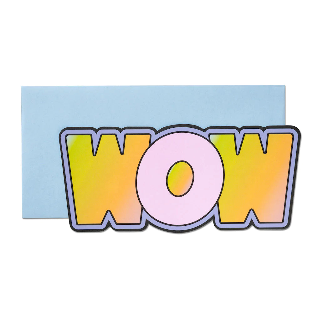 WOW / MOM Reversible Card | Paper & Cards Studio
