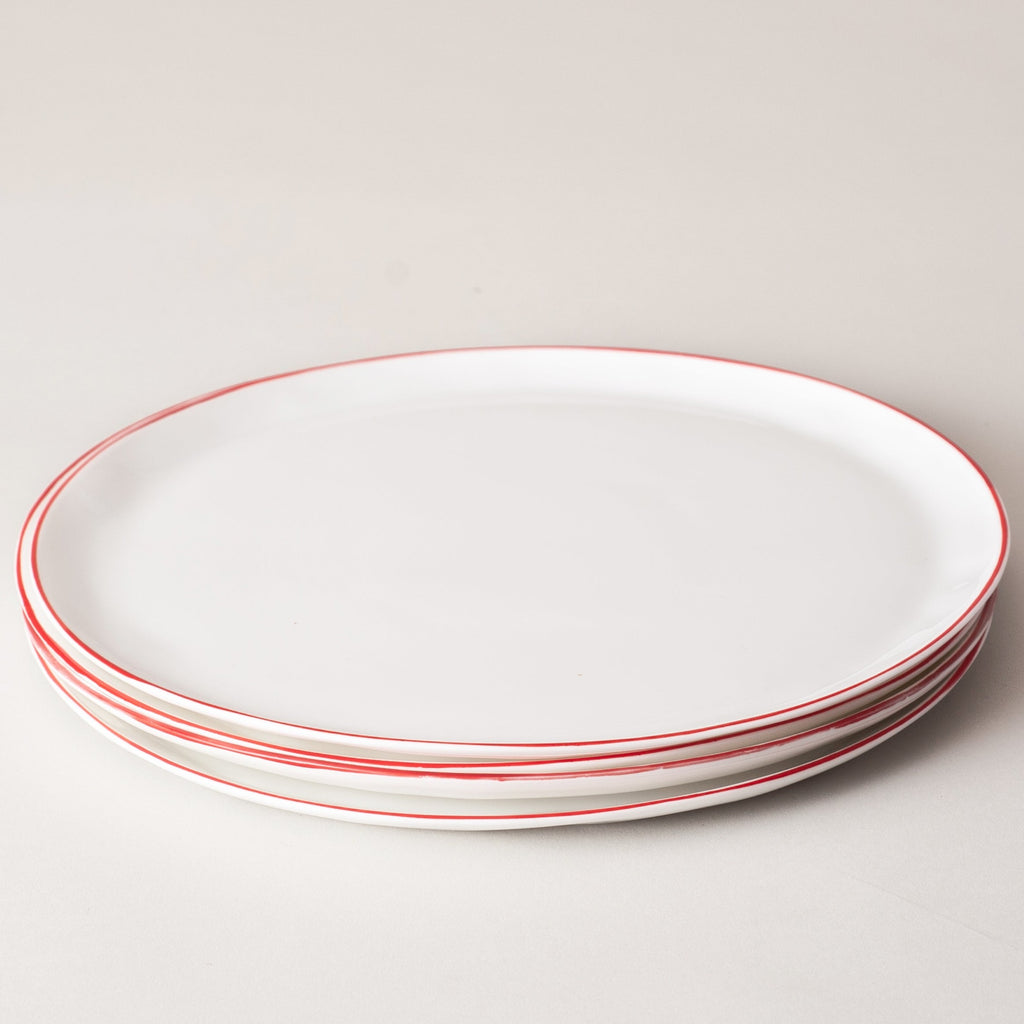 Feldspar Set of 4 Geranium Dinner Plates | Garian Hong Kong Lifestyle Concept Store