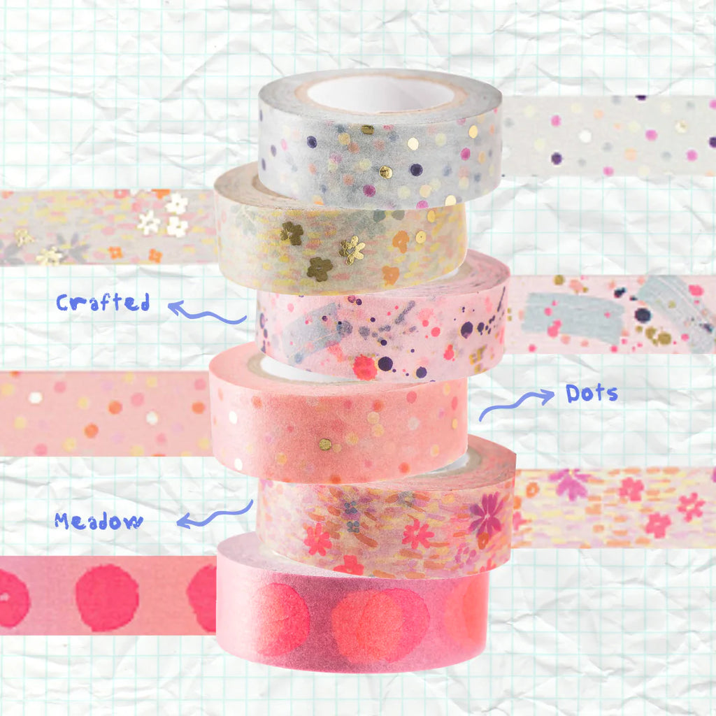 Blue Dots Crafted Tape | Paper & Cards Studio
