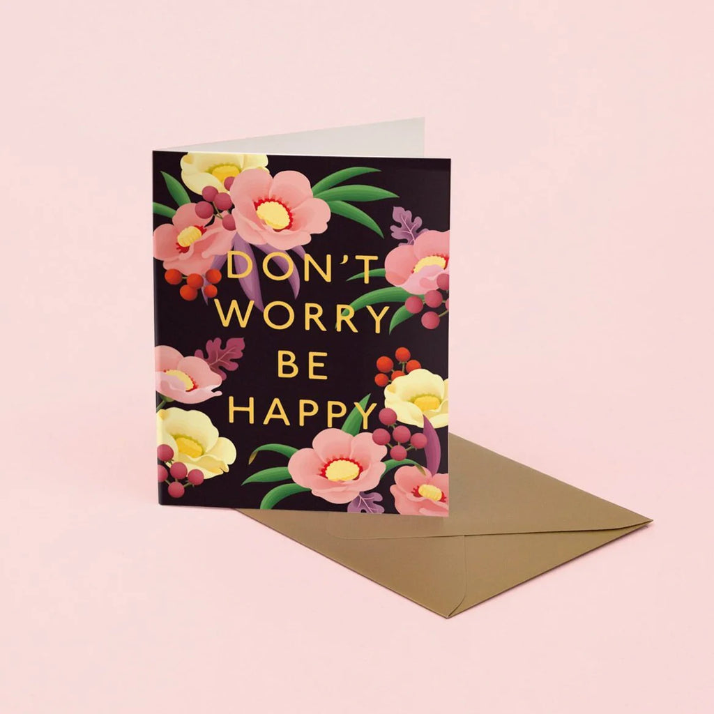 Don't Worry Be Happy | Paper & Cards Studio