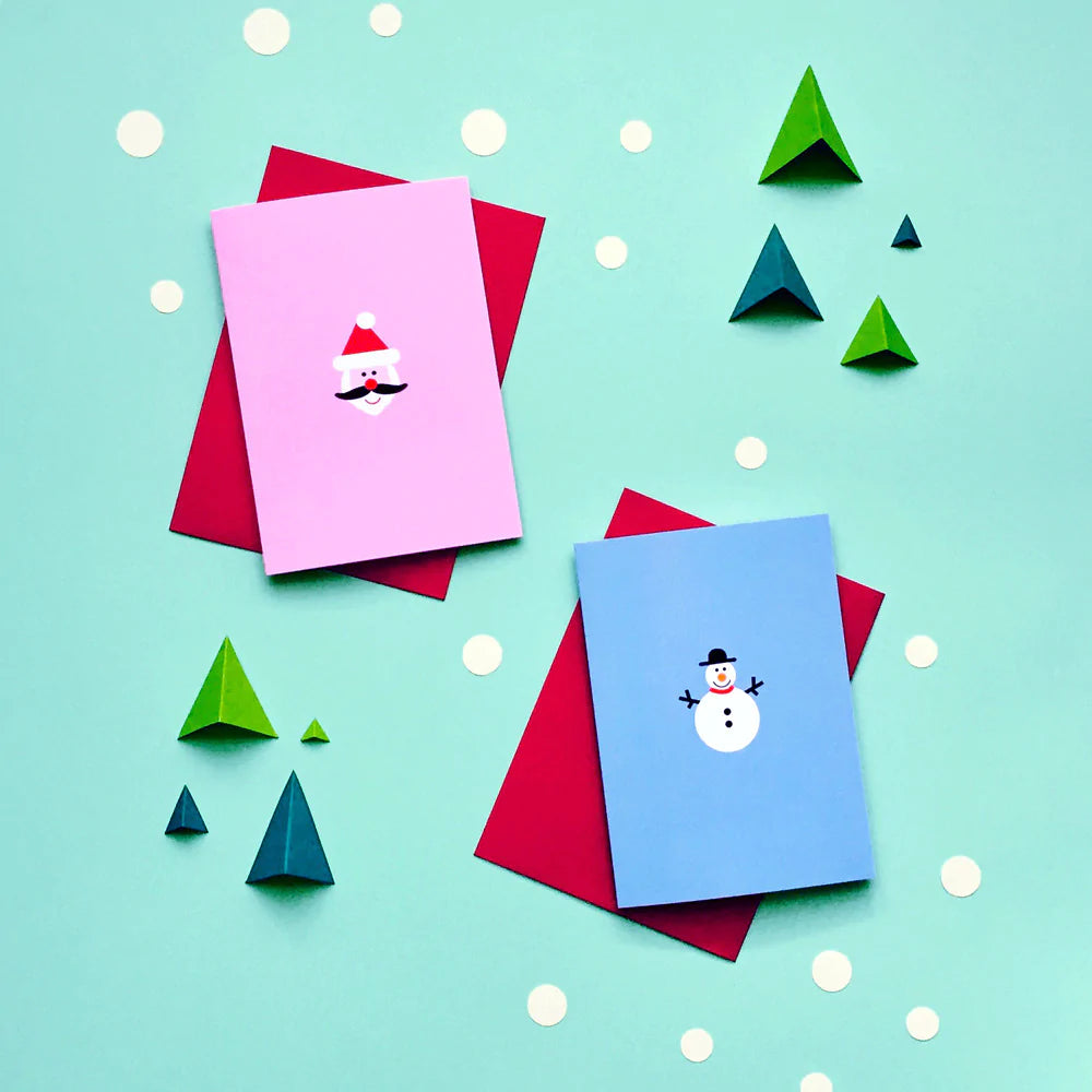 Merry and Bright Christmas Set No.1 (Set of 6) | Paper & Cards Studio