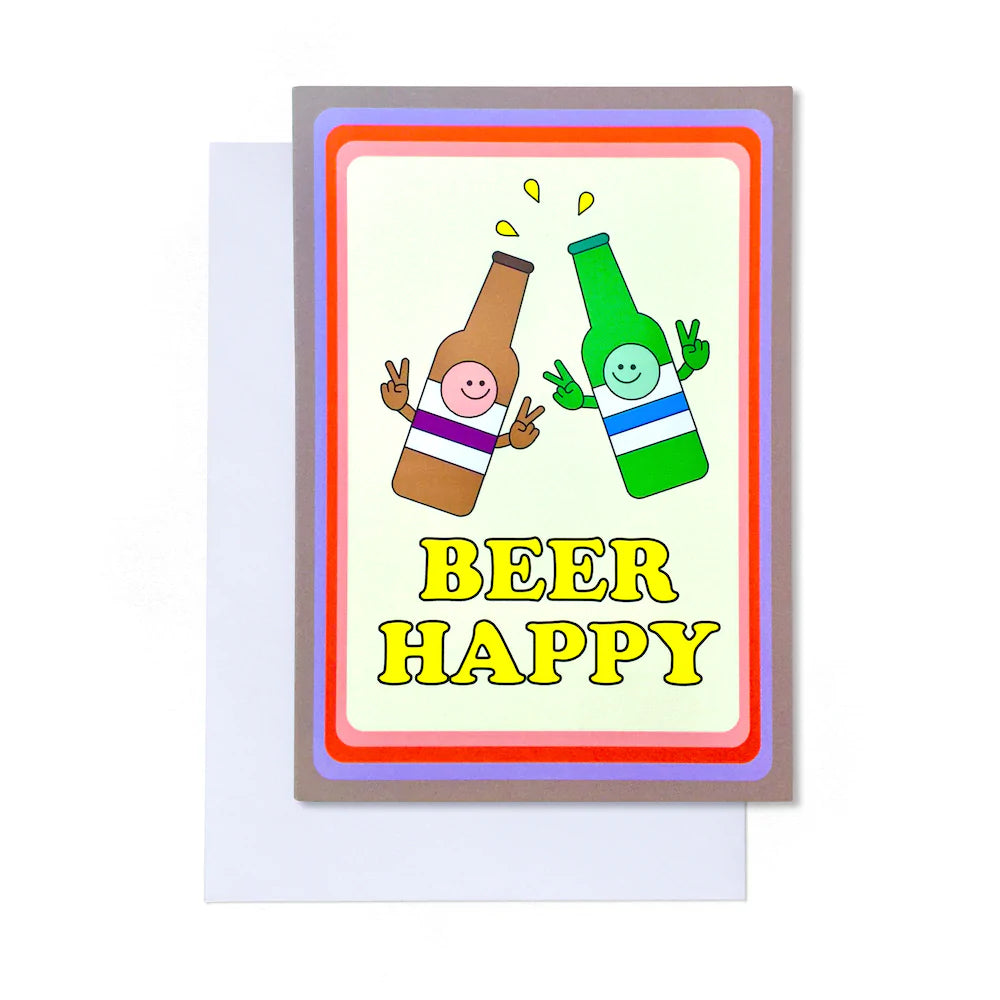 Beer Happy Card | Paper & Cards Studio