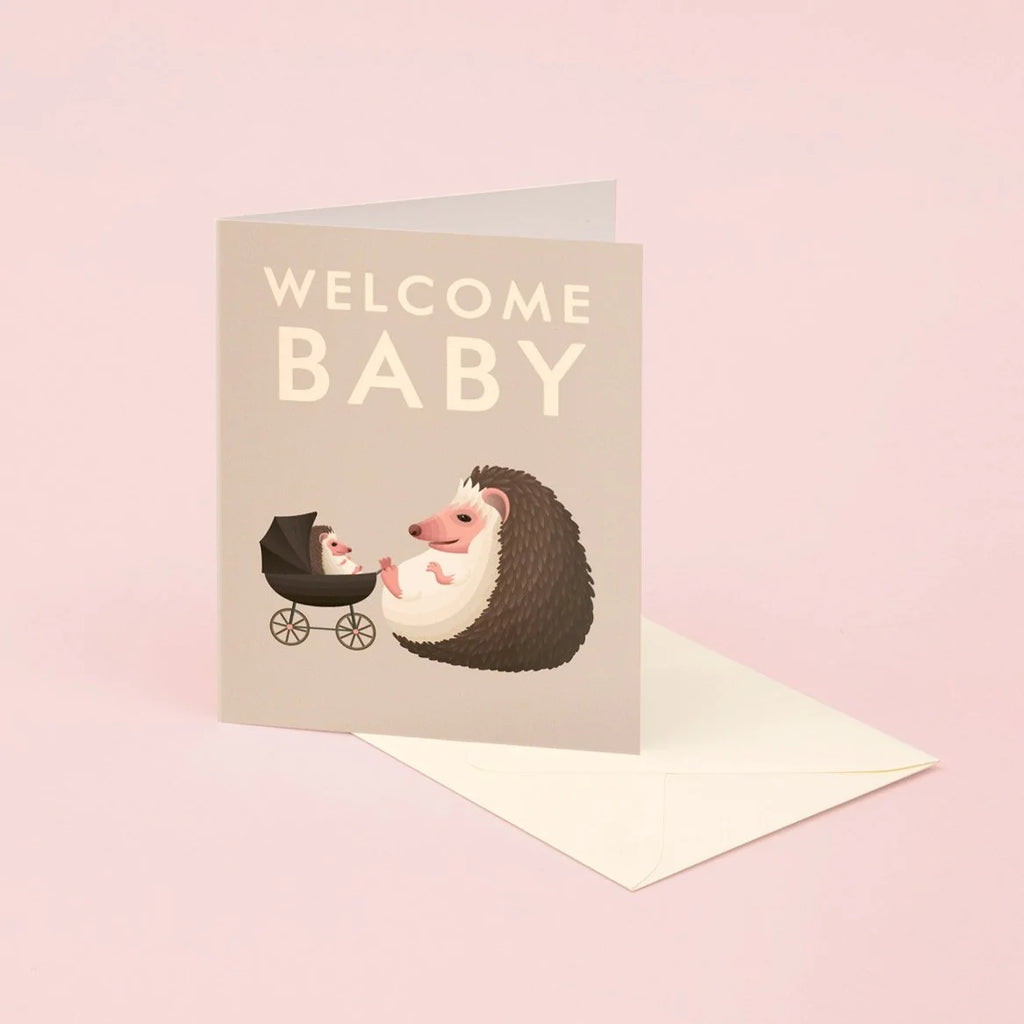 Hedgehog Baby Card | Paper & Cards Studio