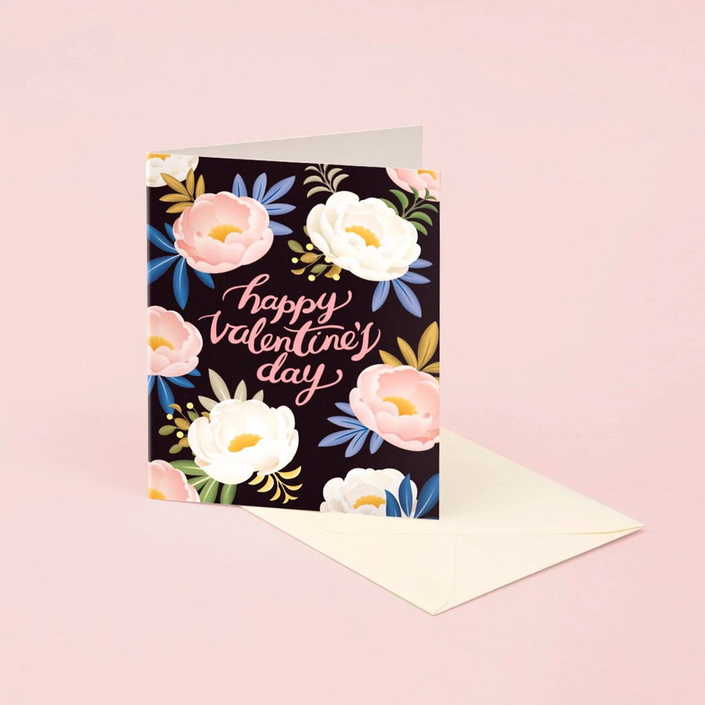 Peony Valentine's Day Card | Paper & Cards Studio