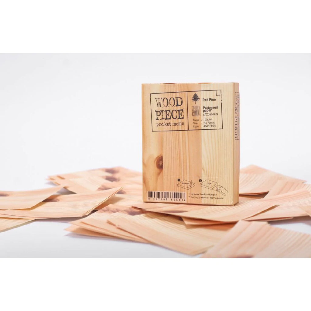 Wood Memo Block | Paper & Cards Studio