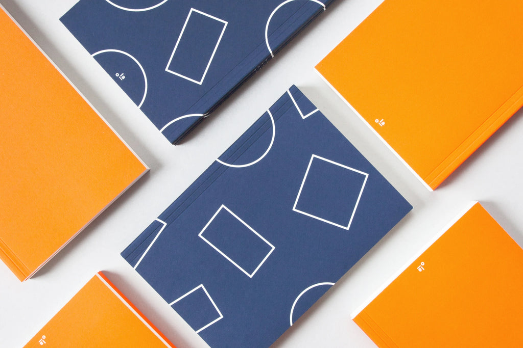 Layflat Weekly Planner in Orange | Paper & Cards Studio