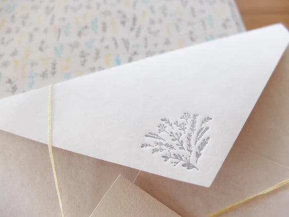 Botanical Letter Set | Paper & Cards Studio