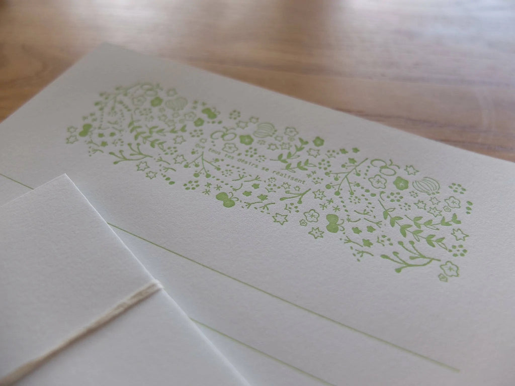 Flower Letter Set | Paper & Cards Studio