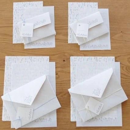 Mini Botanical Letter Set | Paper & Cards Studio