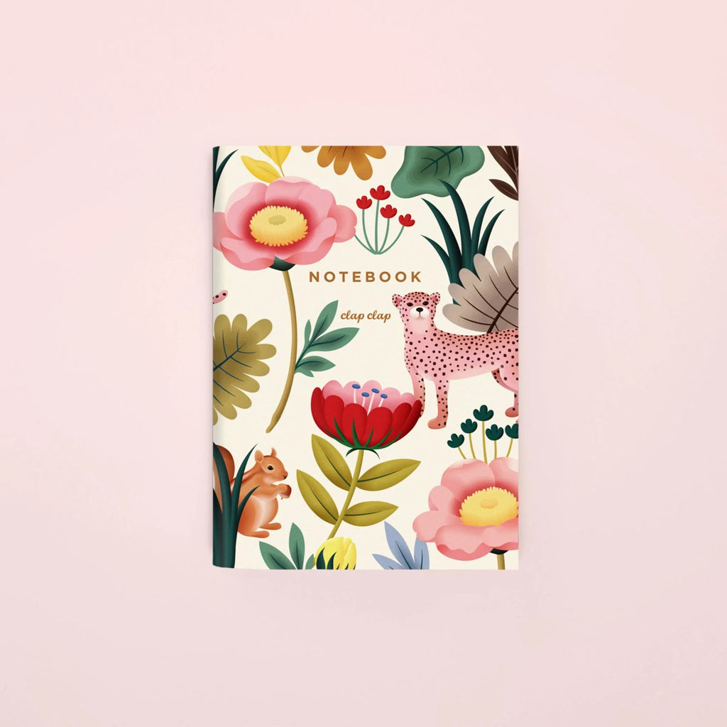 Animal Kingdom Pocket Notebook - Cream, Blank | Paper & Cards Studio