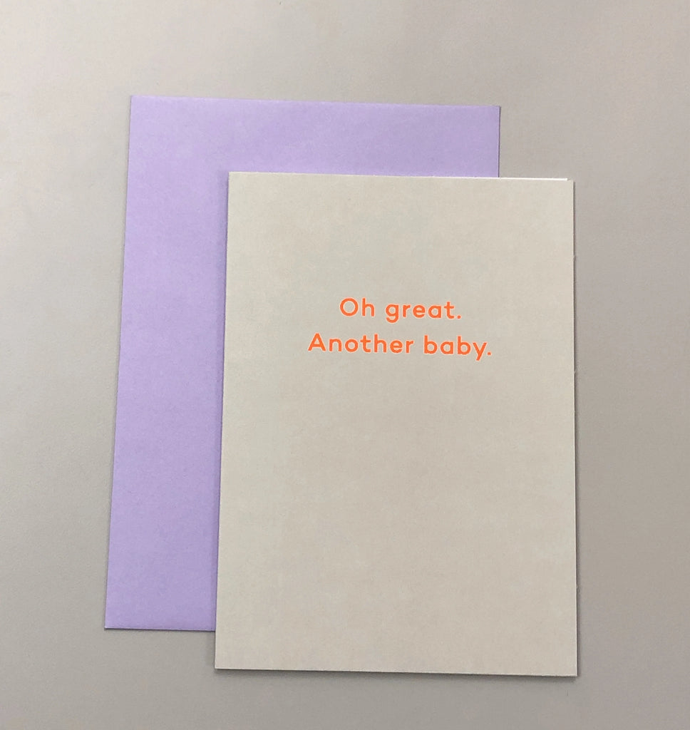 Oh great. Another baby. | Paper & Cards Studio