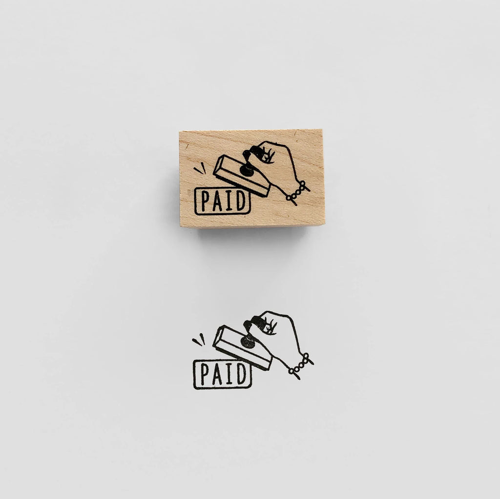Paid Stamp | Paper & Cards Studio