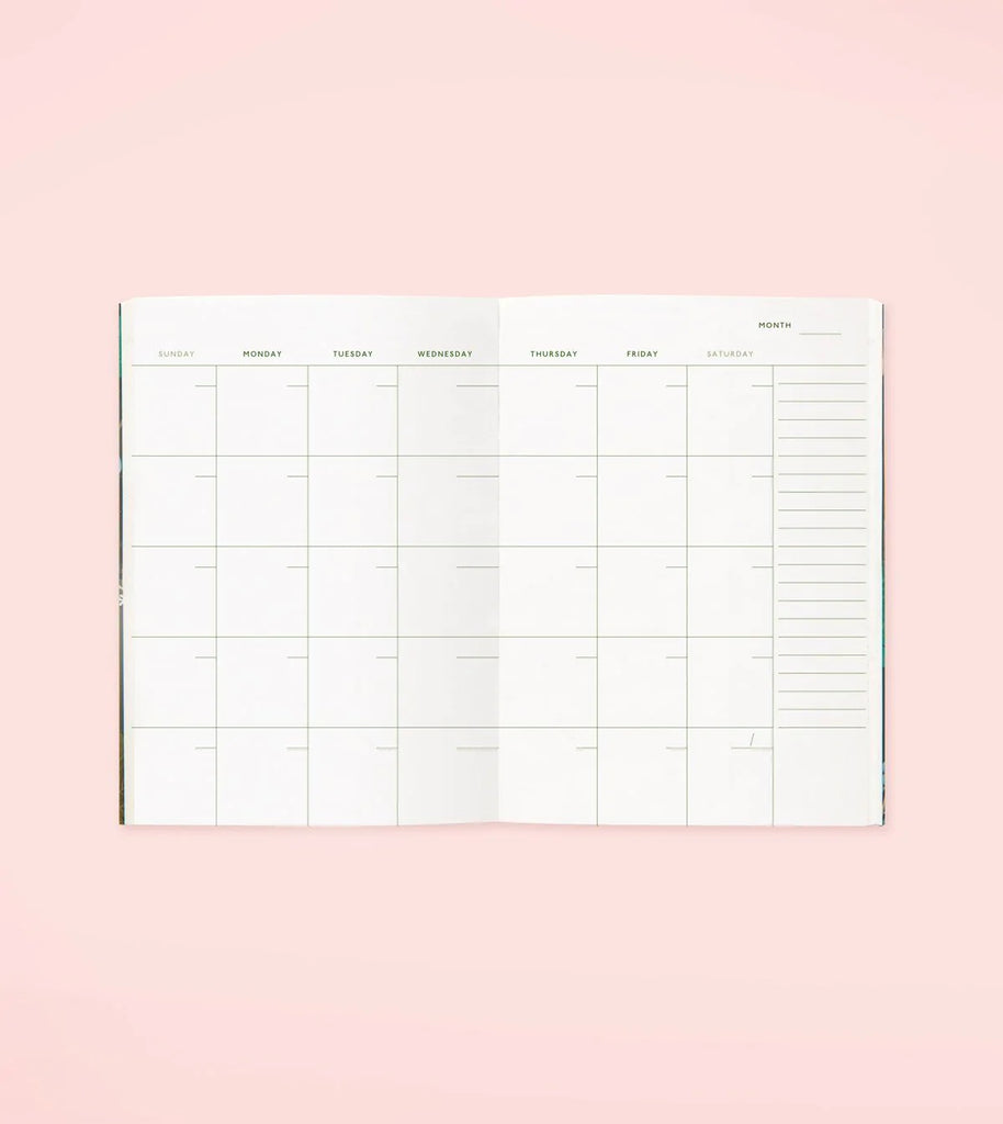 Botanical Pocket Planner - Pink | Paper & Cards Studio