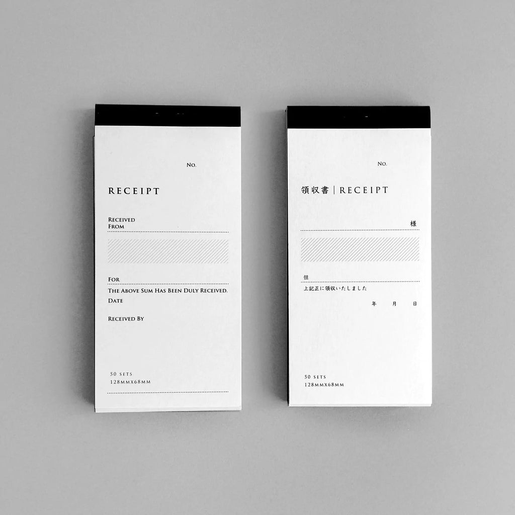 Receipt Book | Paper & Cards Studio