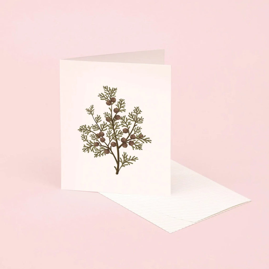 Botanical Scented Card - Hinoki | Paper & Cards Studio