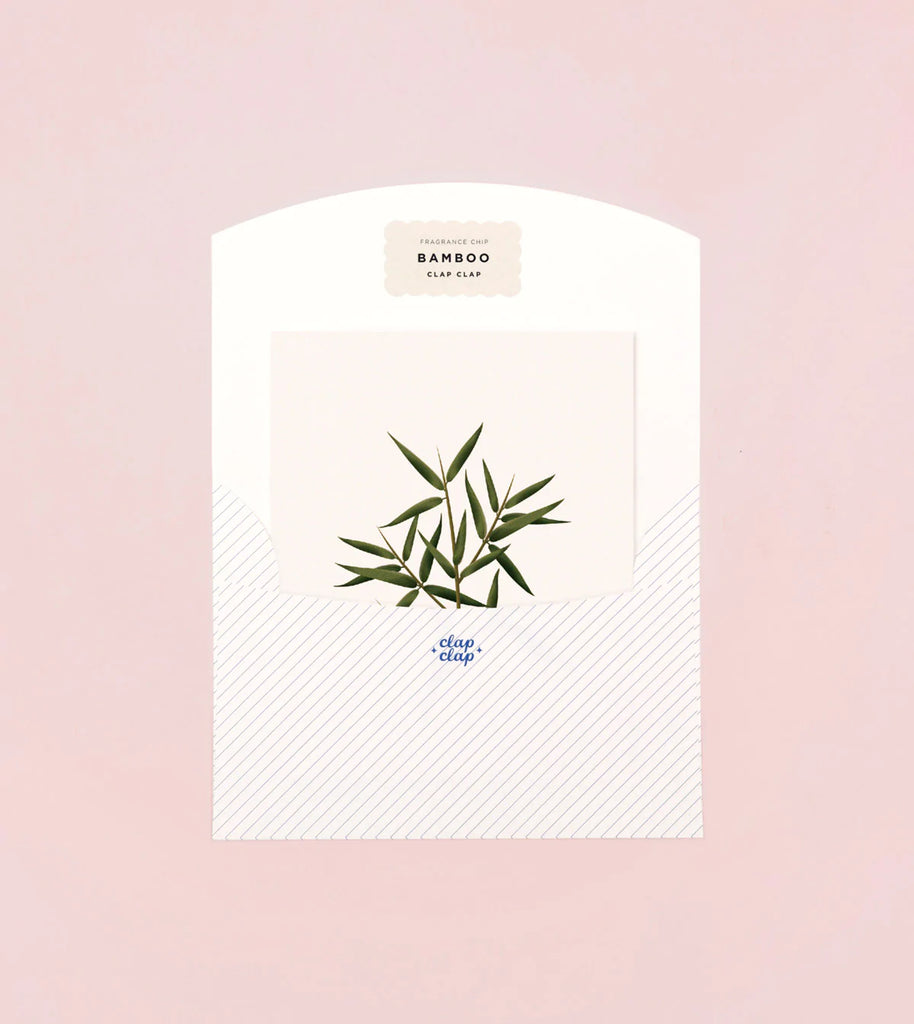 Botanical Scented Card - Bamboo | Paper & Cards Studio