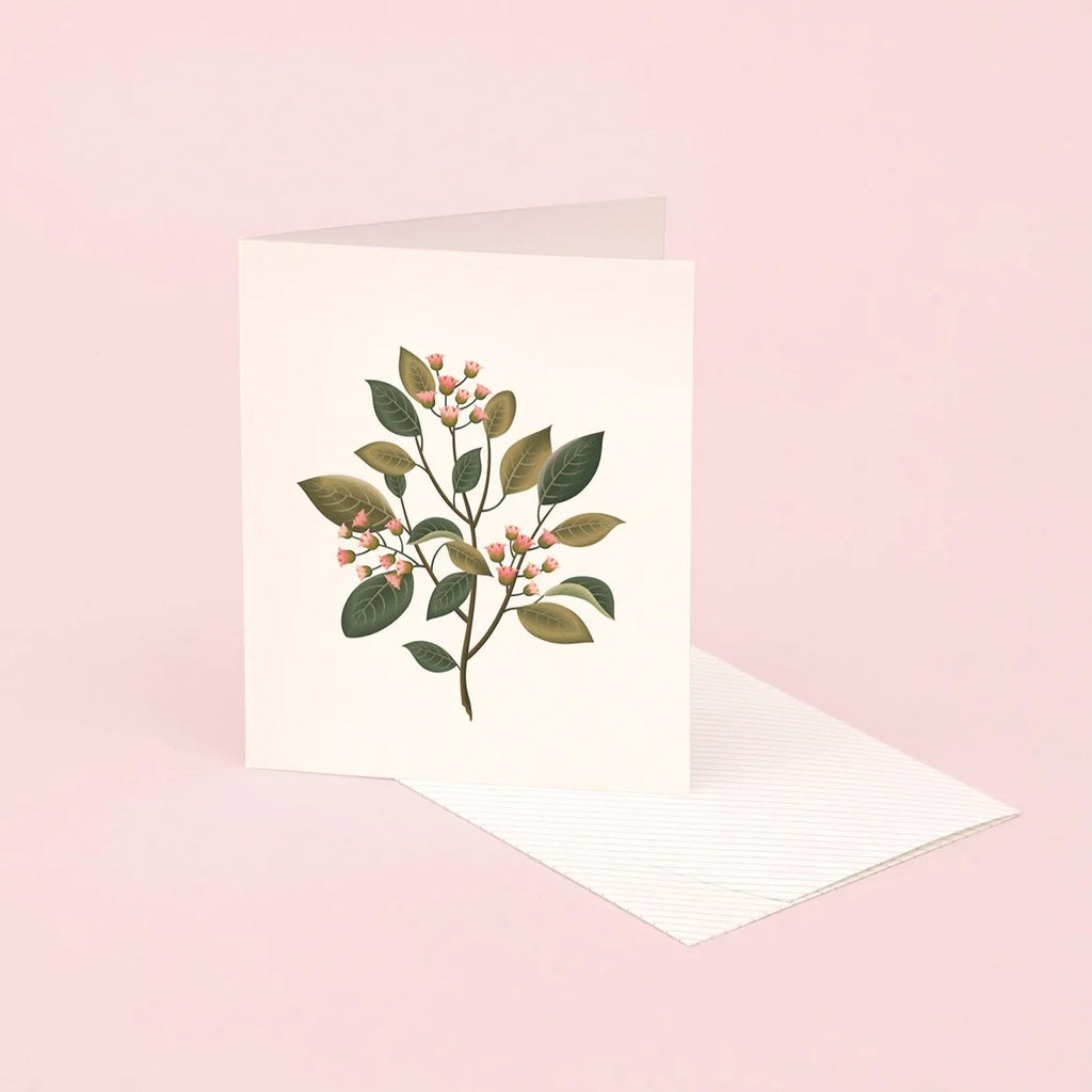 Botanical Scented Card - Sandalwood | Paper & Cards Studio