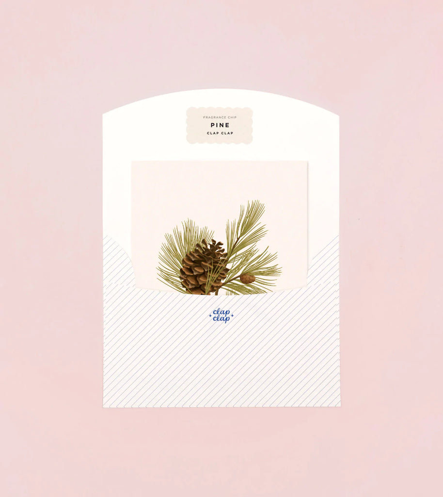 Botanical Scented Card - Pine | Paper & Cards Studio