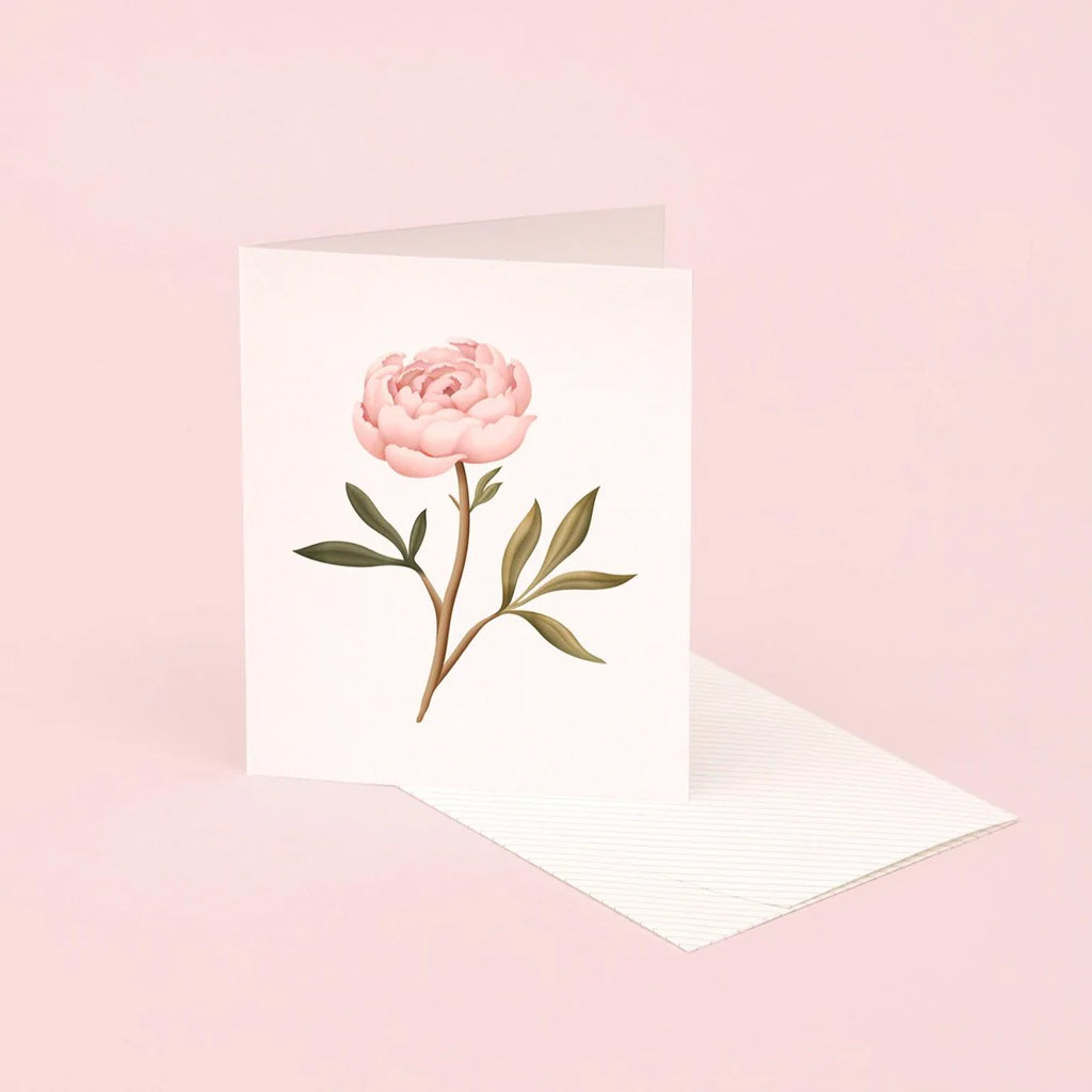 Botanical Scented Card - Peony | Paper & Cards Studio
