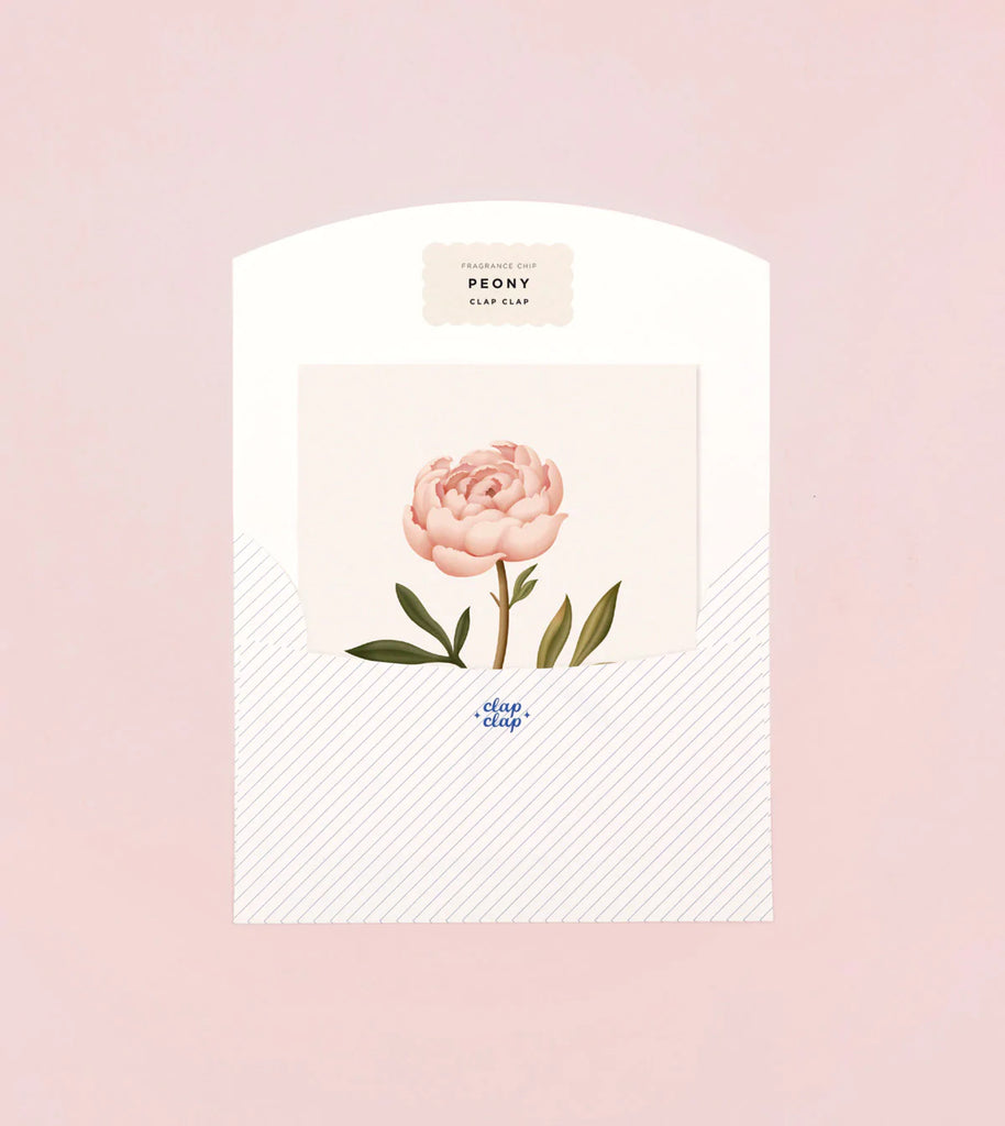 Botanical Scented Card - Peony | Paper & Cards Studio