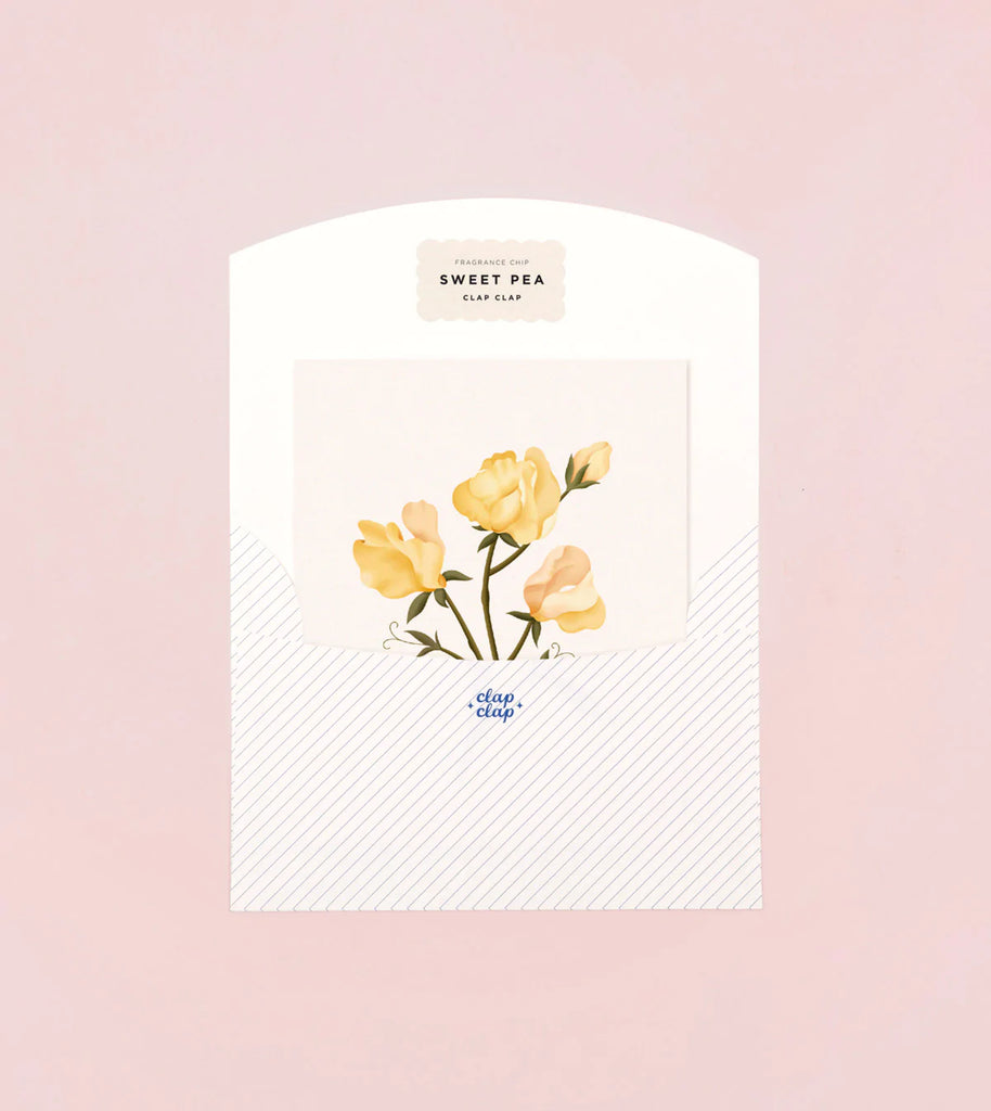 Botanical Scented Card - Sweet Pea | Paper & Cards Studio