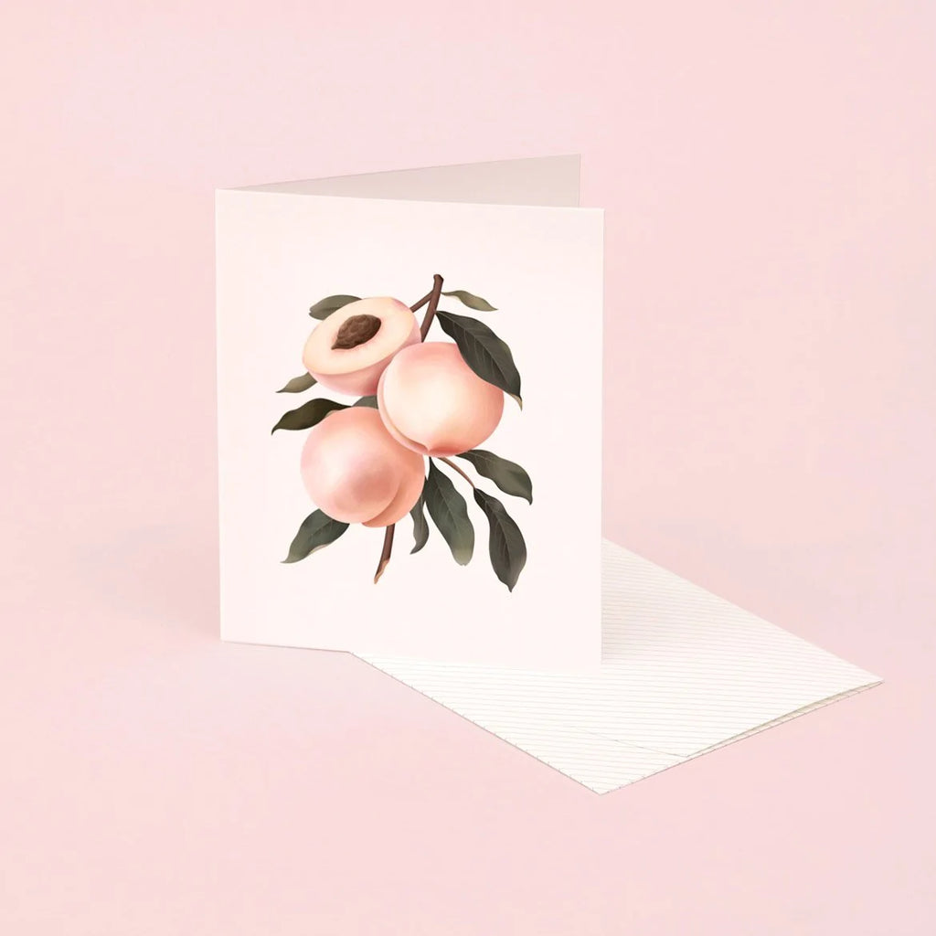 Botanical Scented Card - Peach | Paper & Cards Studio