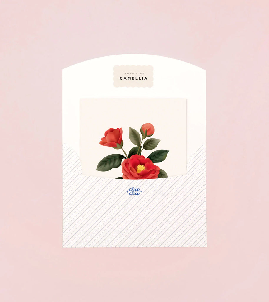 Botanical Scented Card - Camellia | Paper & Cards Studio