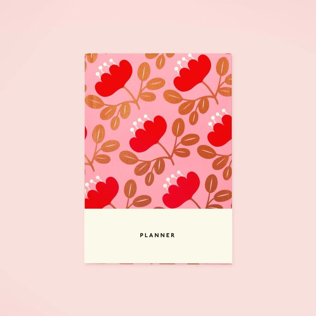 Blossom Gold Planner - Red Petal | Paper & Cards Studio