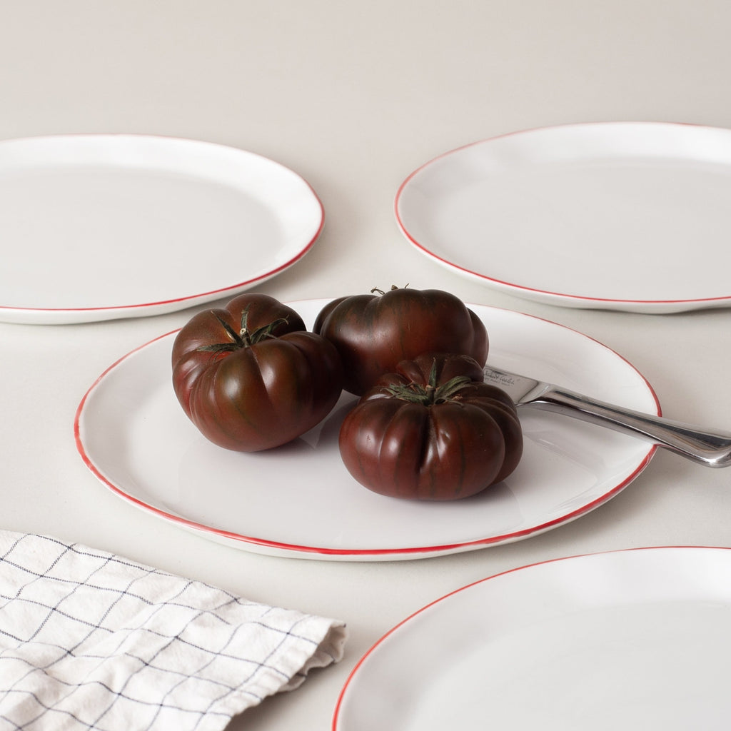Feldspar Set of 4 Geranium Side Plates | Garian Hong Kong Lifestyle Concept Store