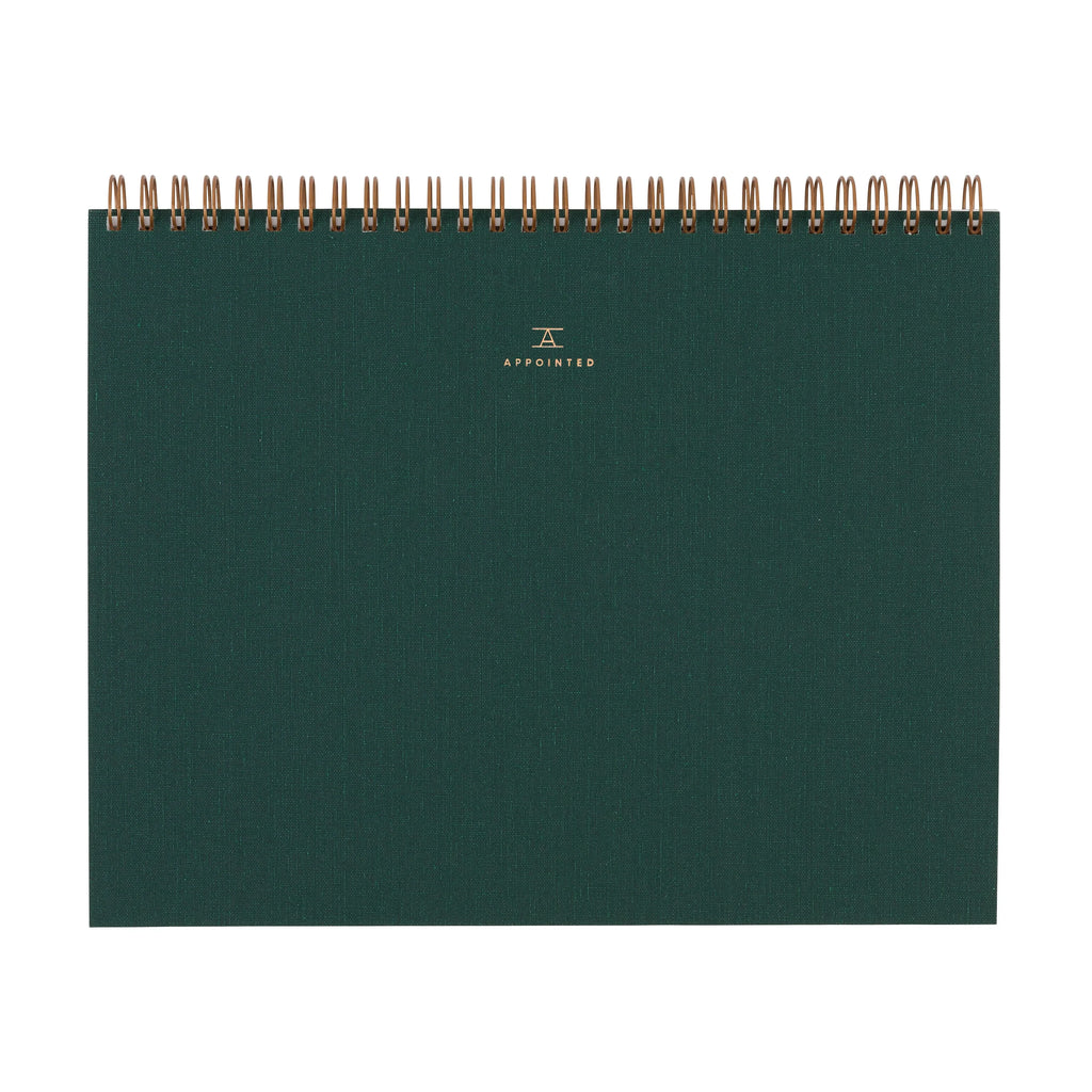 Appointed Sketchpad in Hunter Green | Paper & Cards Studio