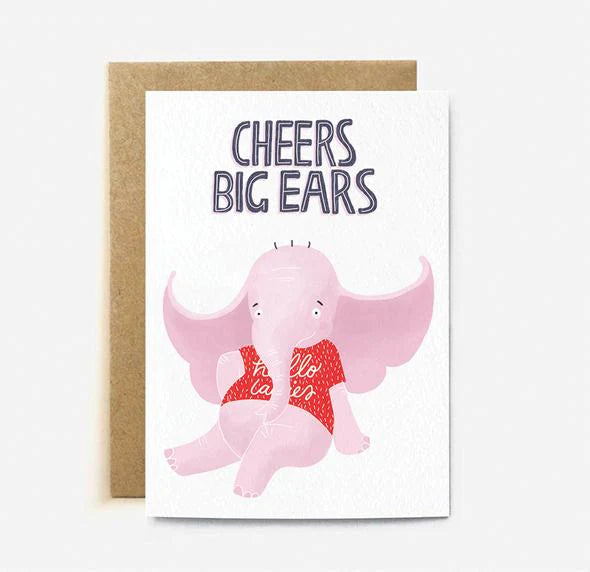 Big Ears Card | Paper & Cards Studio